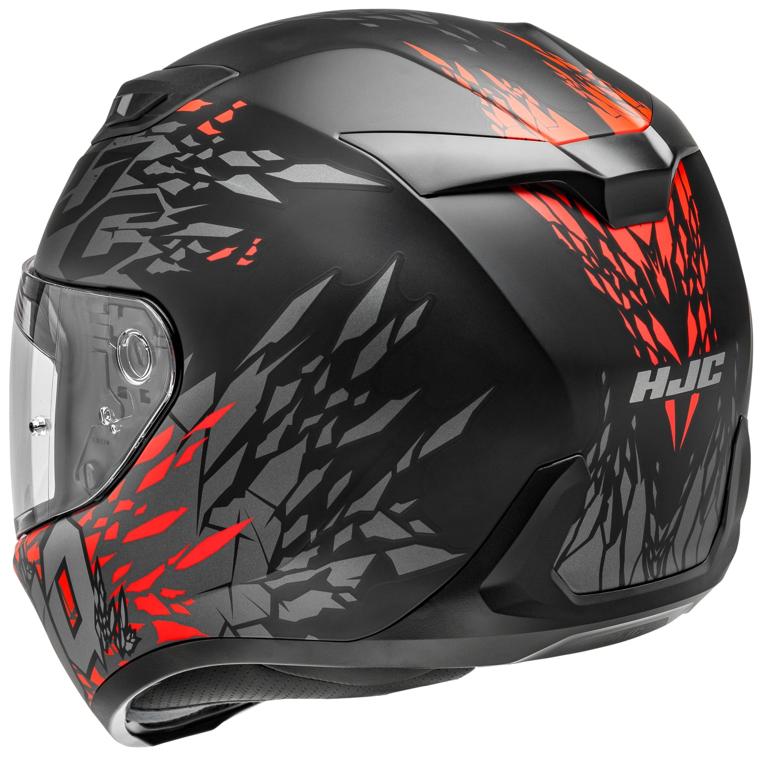 CASCO INTEGRAL HJC I10 PITFALL ROJO