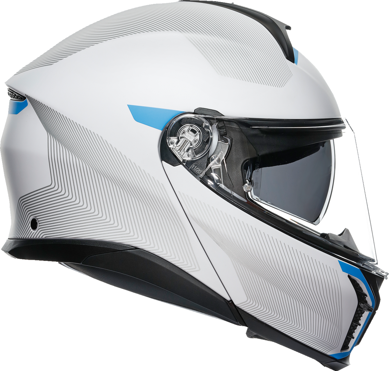 CASCO AGV TOURMODULAR FREQUENCY GRIS AZUL