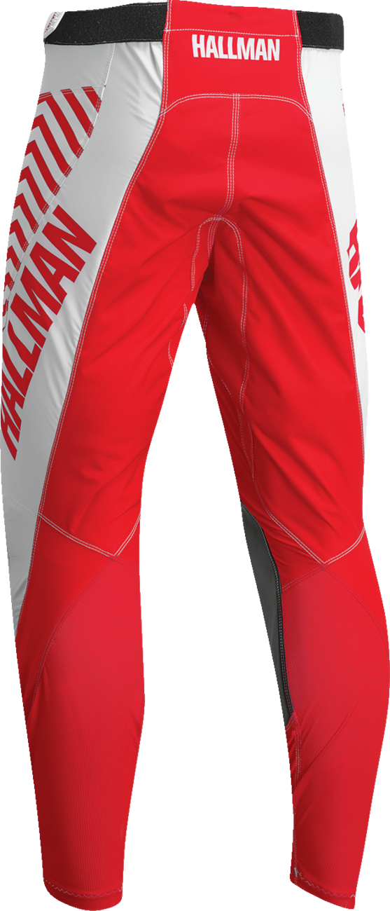 PANTALON THOR DIFFR SLICE BLANCO/ROJO