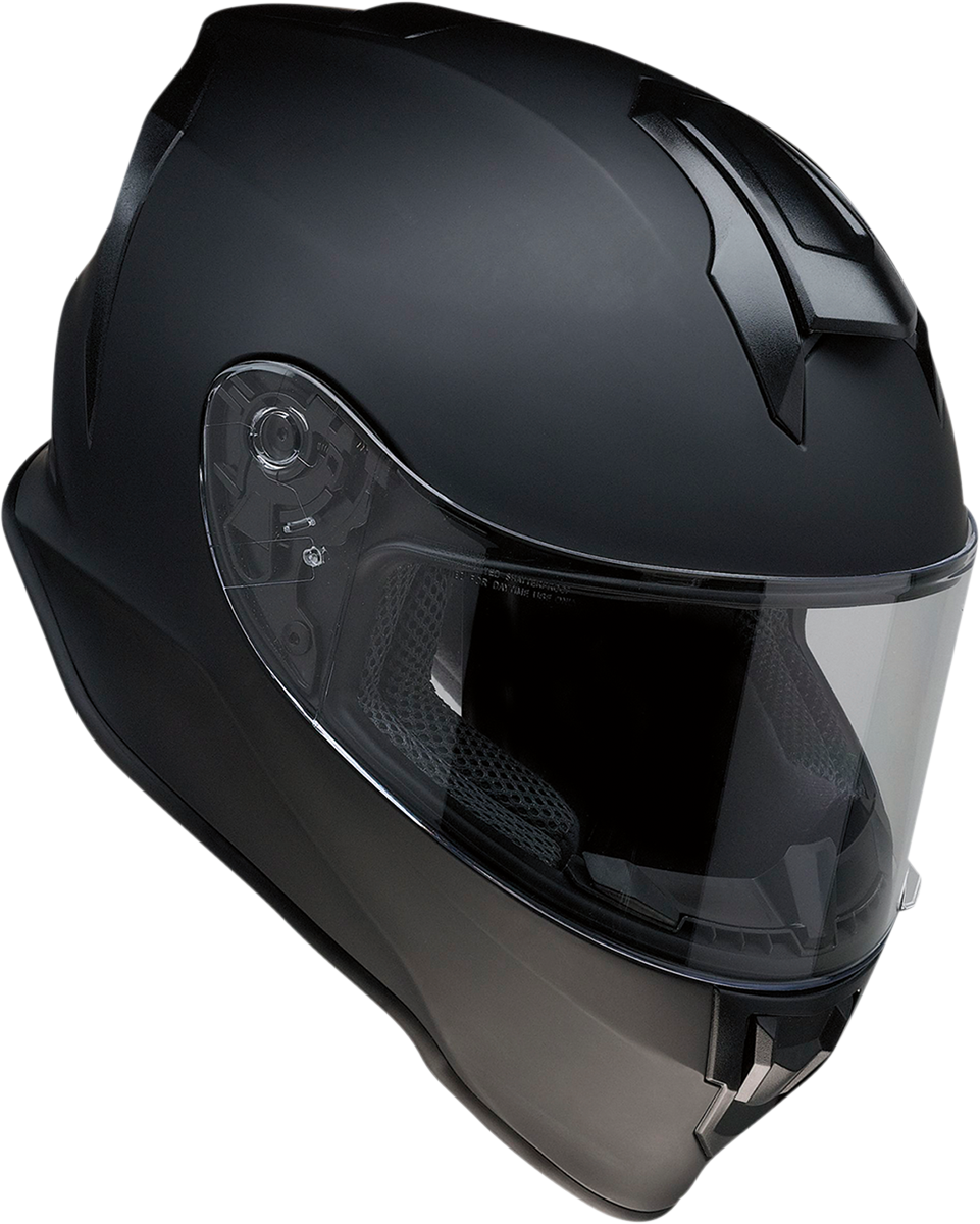 CASCO JUVENIL Z1R WARRANT FLAT BLACK