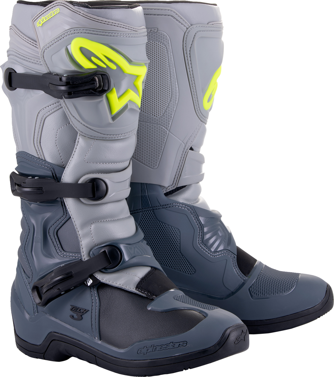 BOTAS ALPINESTARS TECH 3 GRIS/GRIS/NEGRO