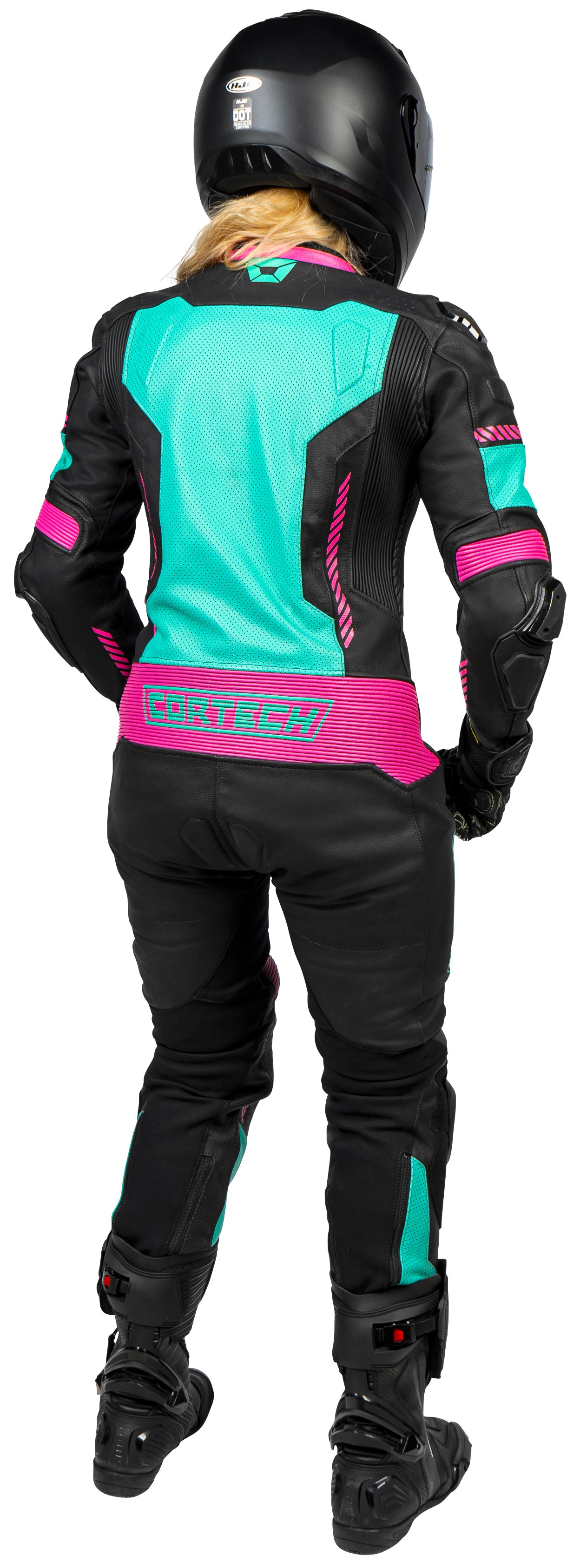 MONOTRAJE CORTECH REVO SPORT AIR NEGRO/TURQUESA PARA DAMA