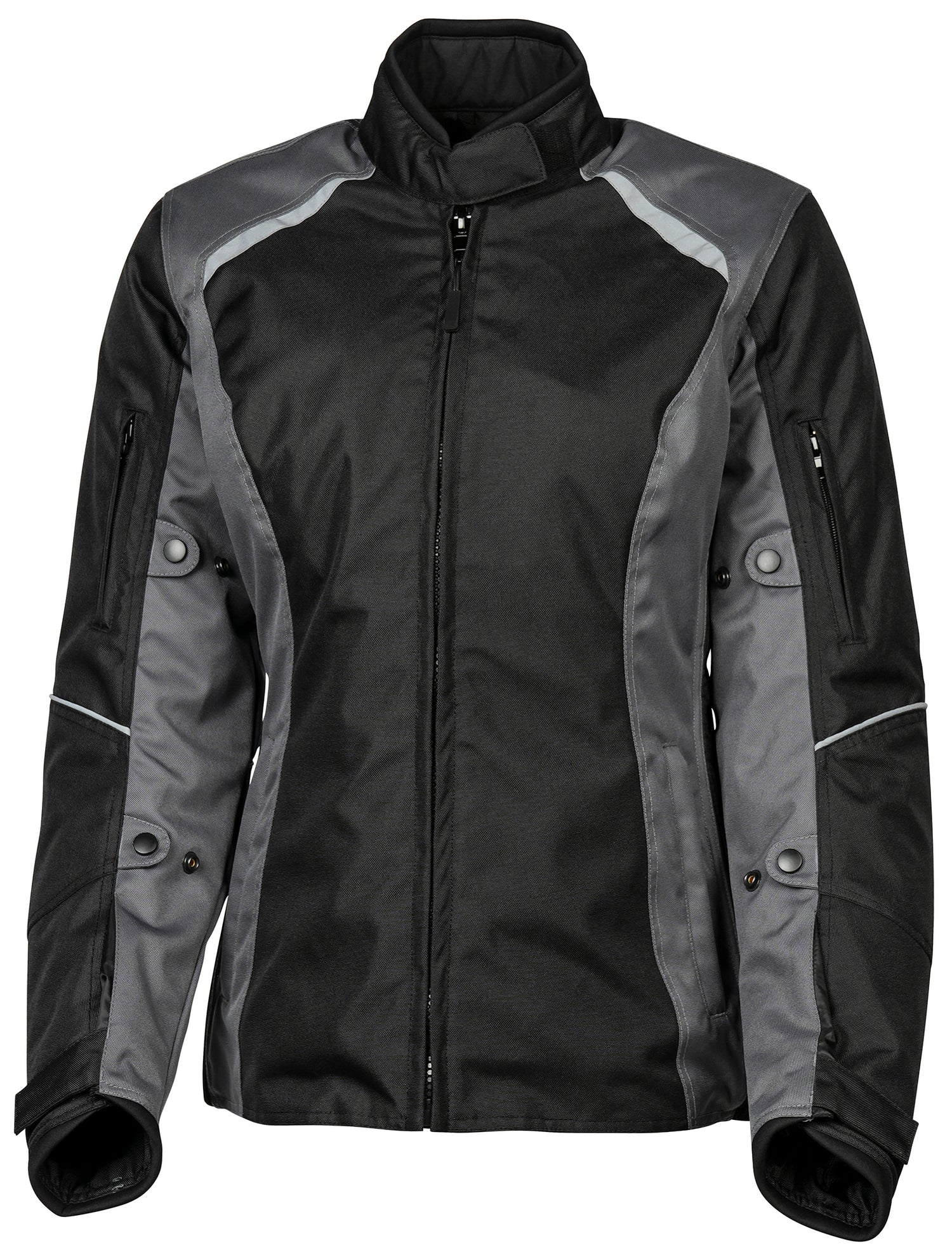 CHAQUETA IMPERMEABLE NORU ARASHI NEGRO/GRIS PARA DAMA