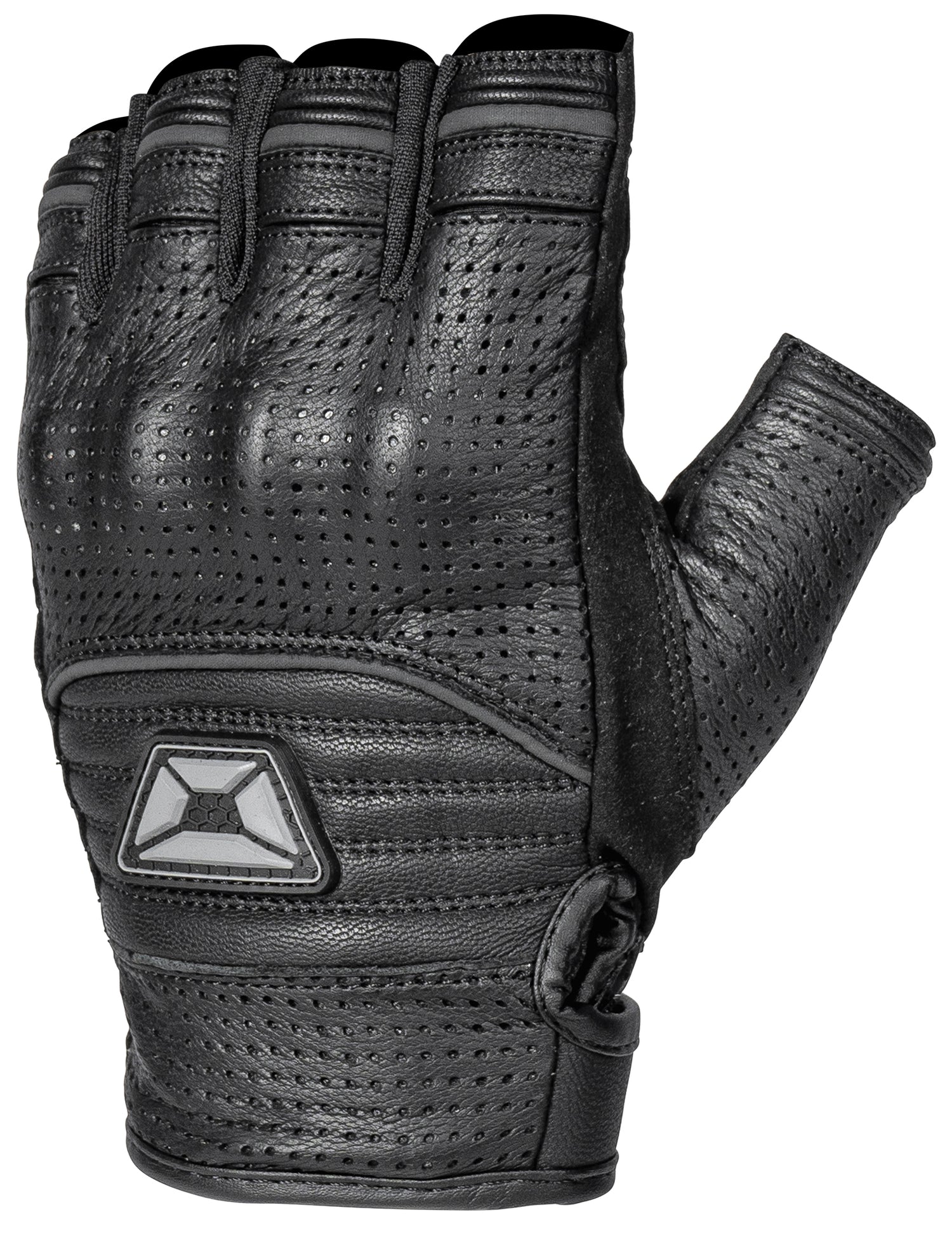 GUANTES SIN DEDOS CORTECH FLIP OFF NEGRO