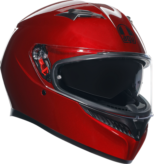 CASCO AGV K3 MONO COMPETIZIONE ROJO
