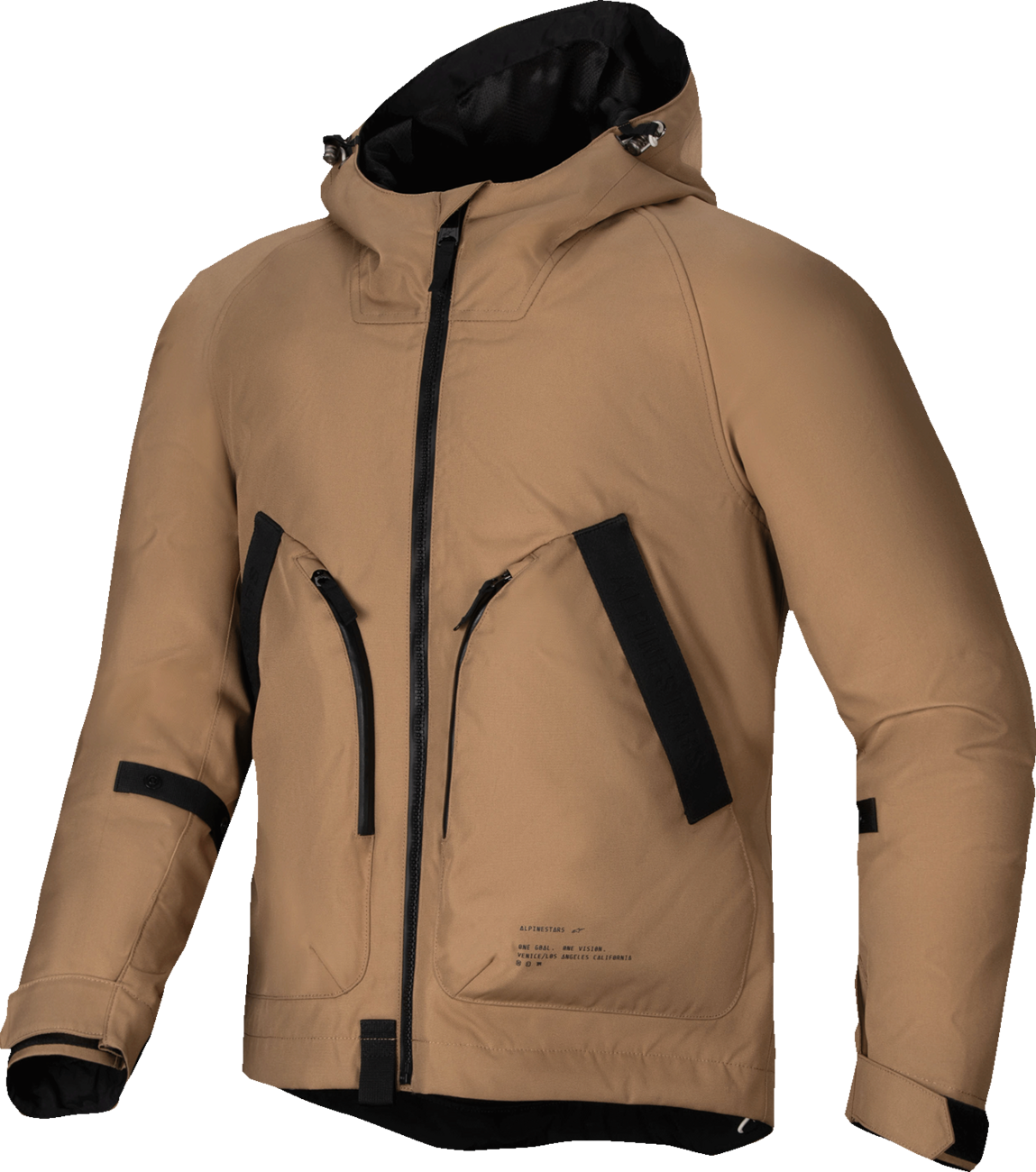 CHAQUETA IMPERMEABLE ALPINESTARS MORUSH MARRÓN