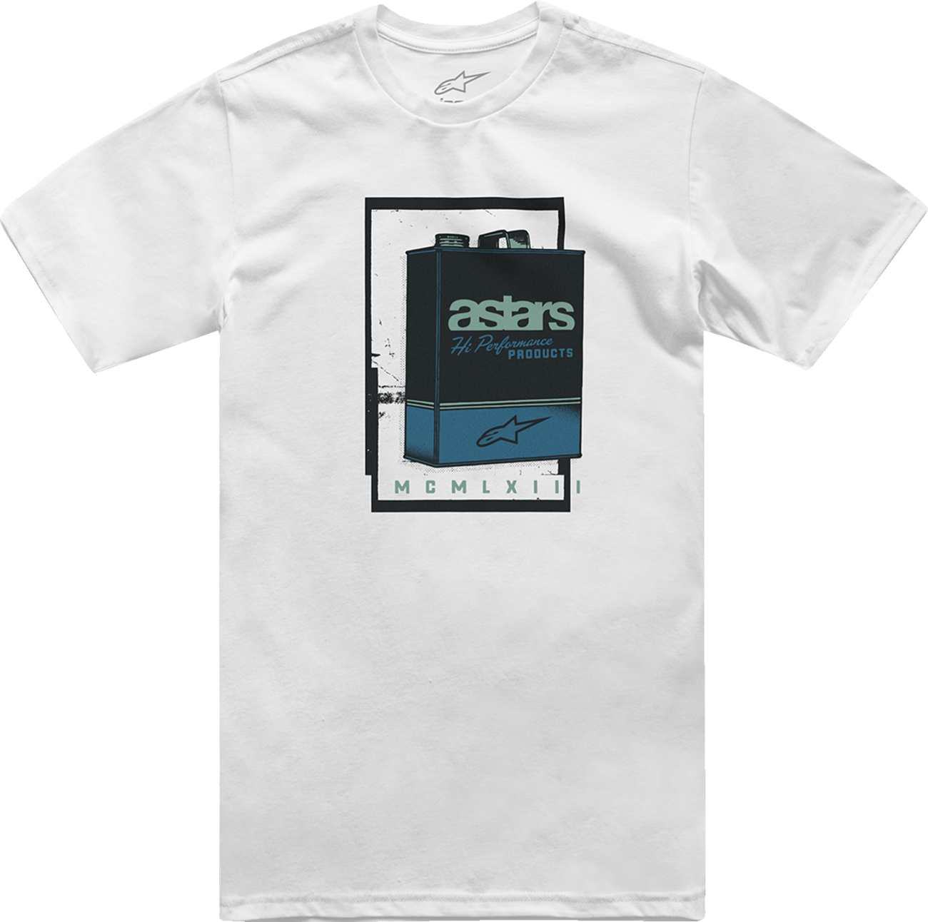 CAMISETA ALPINESTARS GALUN CAMISETA AJUSTE COSIDO BLANCO