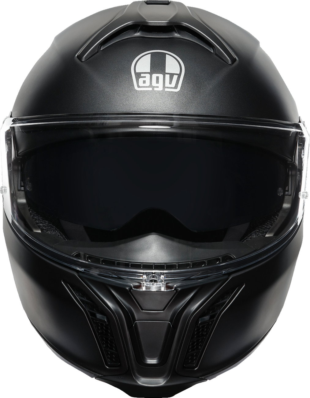 CASCO AGV TOURMODULAR      MATE NEGRO