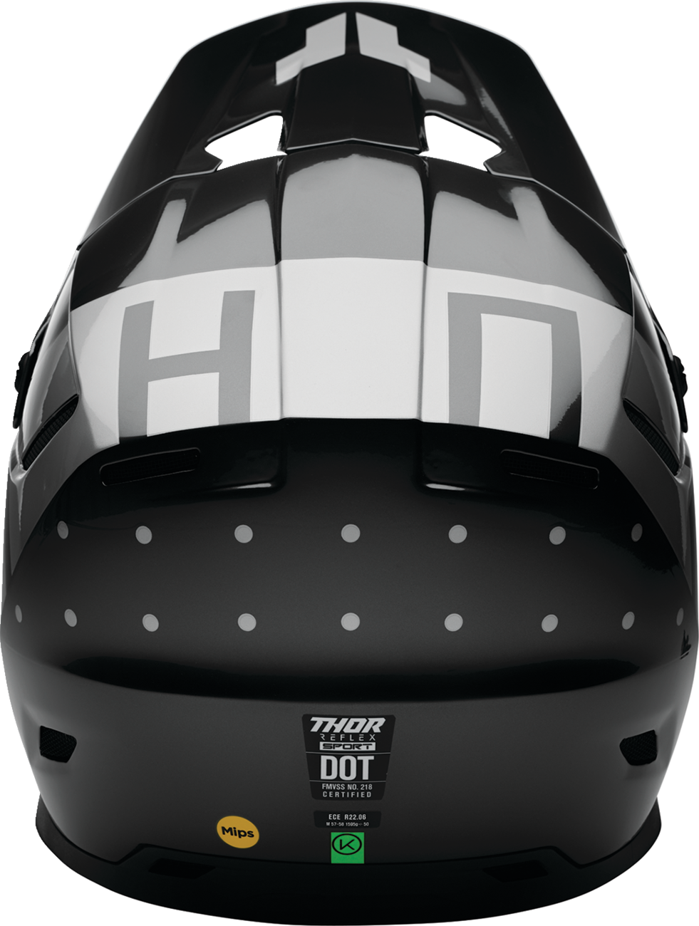 CASCO INTEGRAL THOR REFLEX SPORT ROGUE CROMO/PLATA
