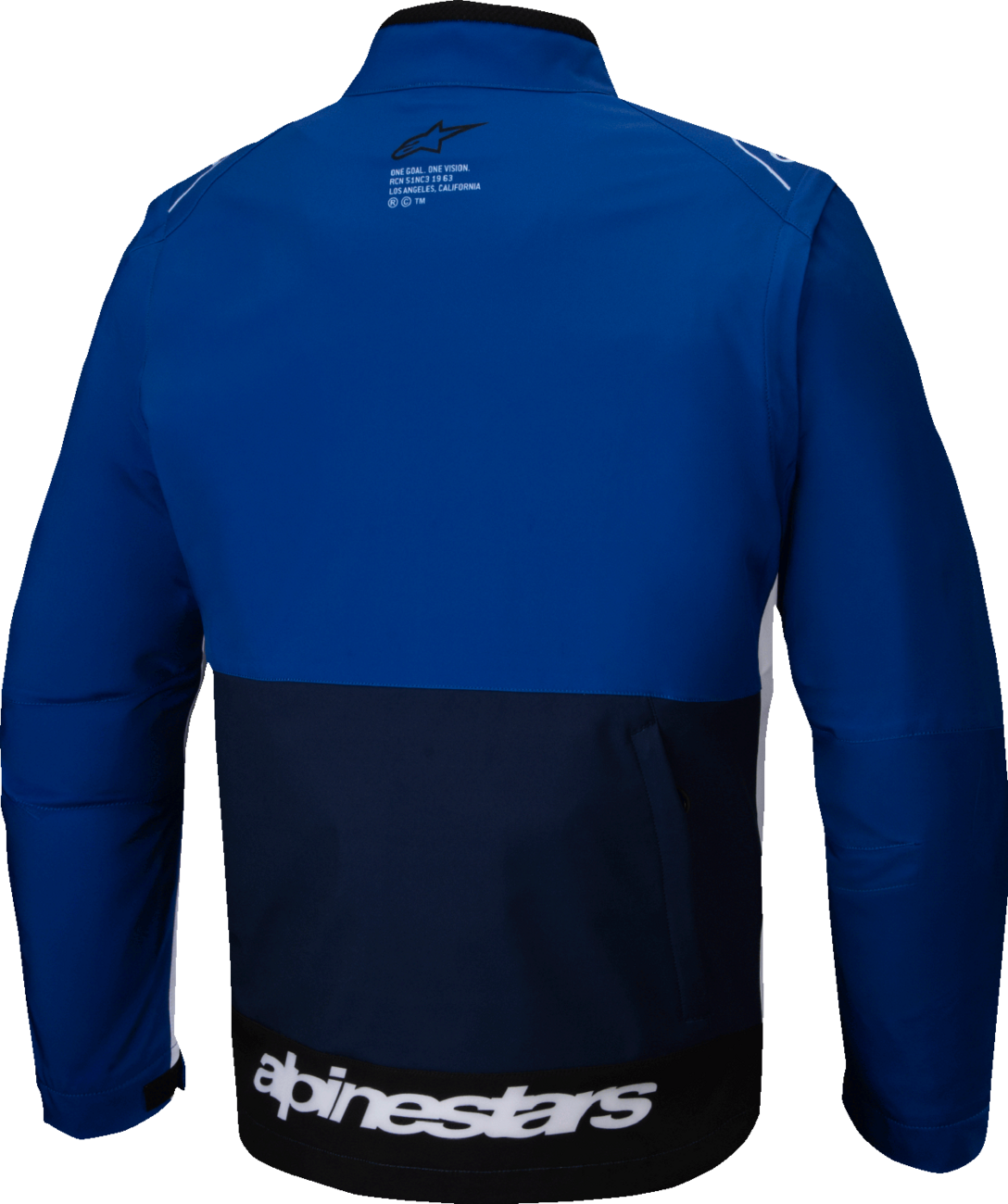 CHAQUETA ALPINESTARS LITE-DURA SOFTSHELL AZUL/NAVY/BLANCO