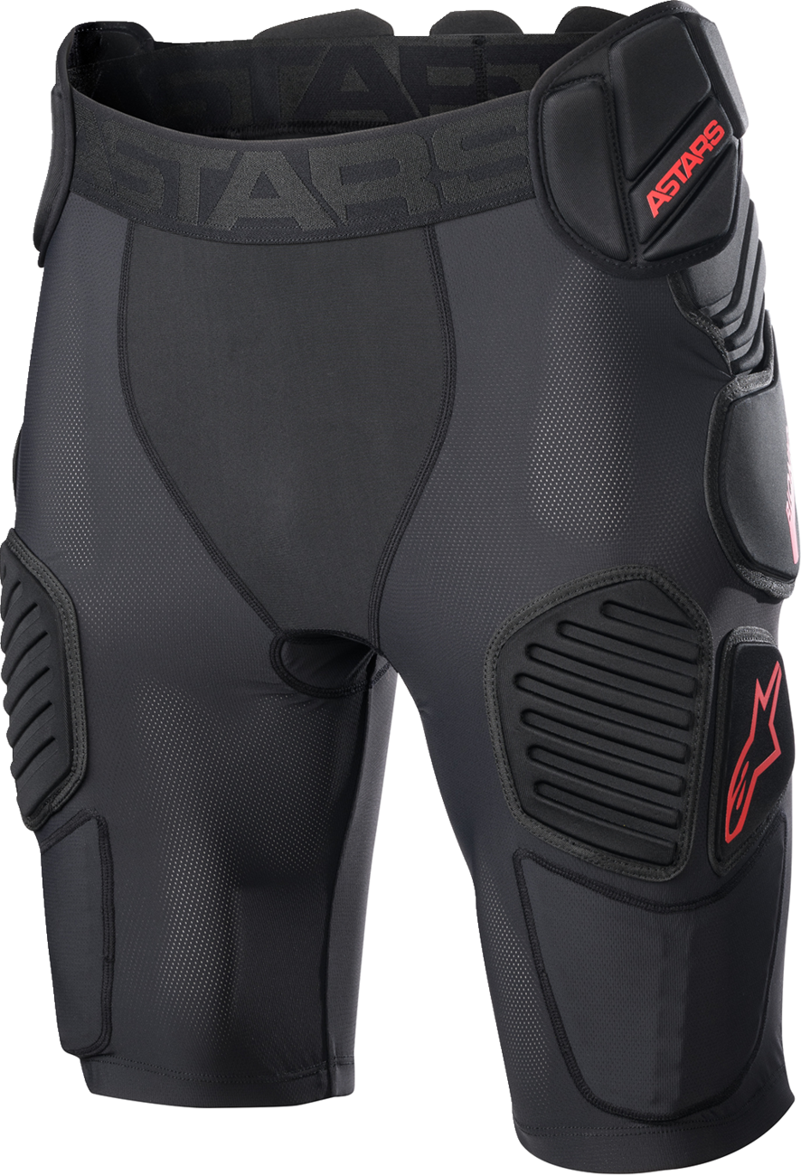 SHORT DE PROTECCIÓN ALPINESTARS BIONIC PRO NEGRO/ROJO