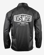 Chaqueta EVS Sports Ligera Entrenador Clásica Nylon Resistente Agua Botones a Presión