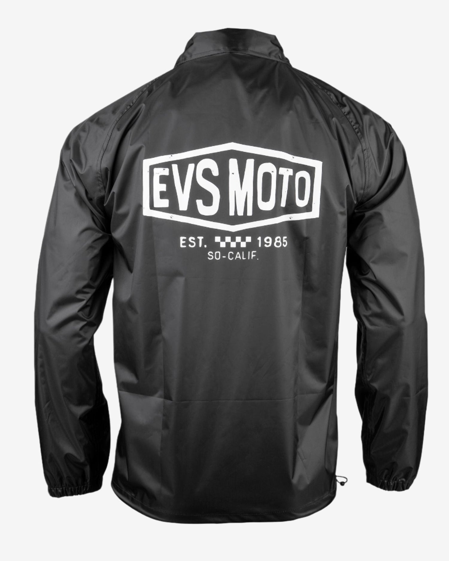 Chaqueta EVS Sports Ligera Entrenador Clásica Nylon Resistente Agua Botones a Presión