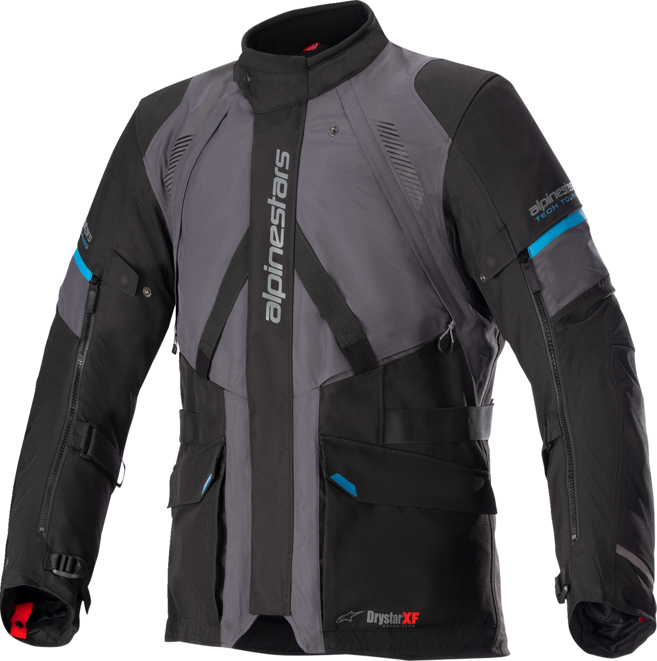 CHAQUETA ALPINESTARS MONTEIRA DRYSTAR GRIS/NEGRO/AZUL