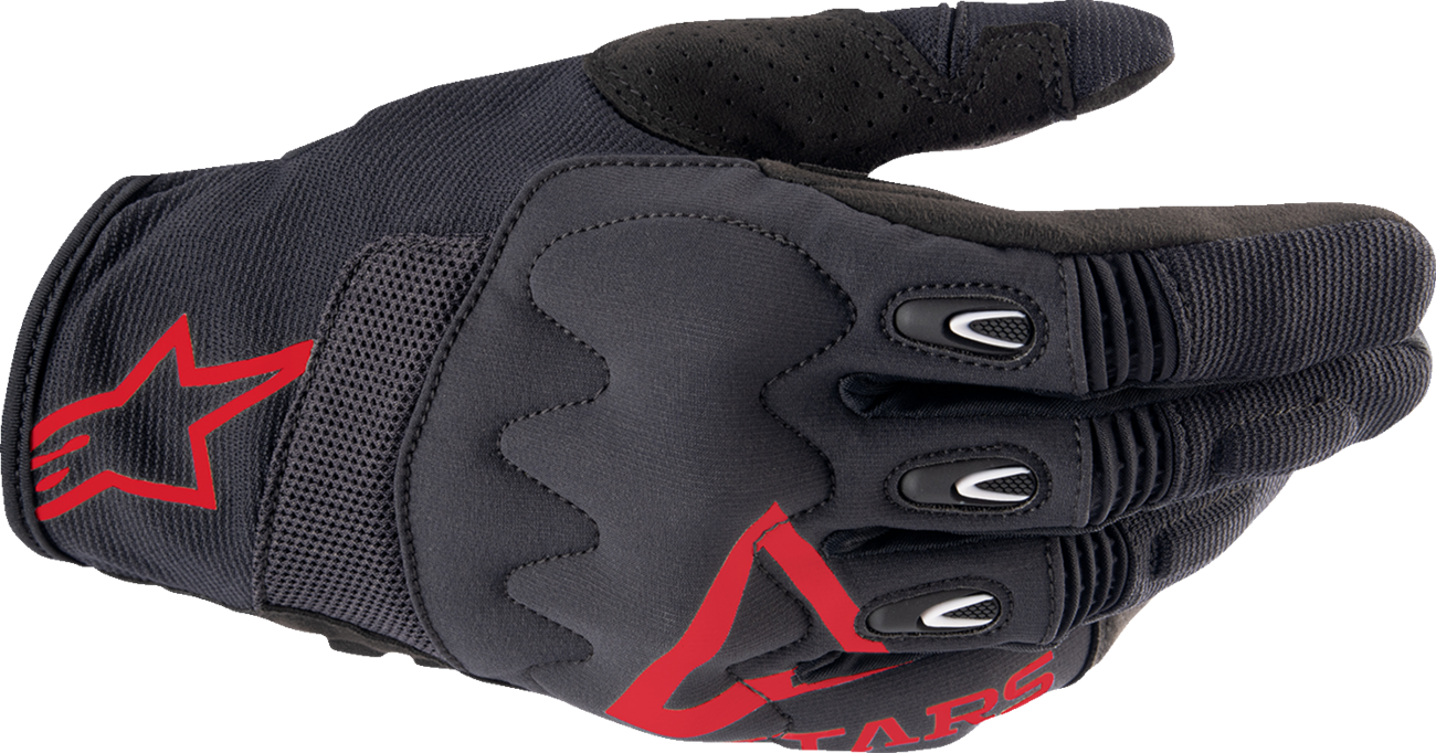 GUANTES ALPINESTARS TECHDURA ROJO/NEGRO
