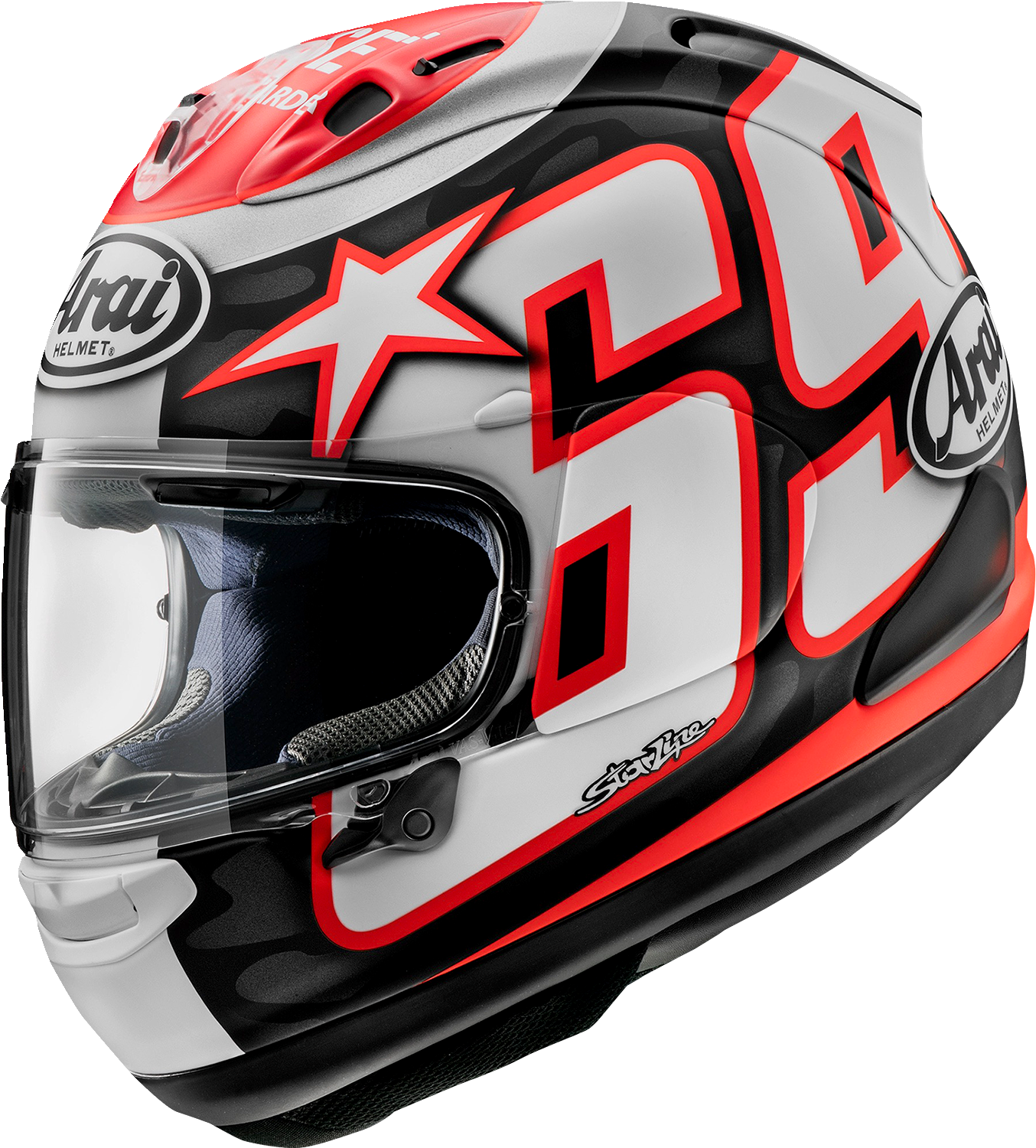 CASCO INTEGRAL ARAI HELMETS CORSAIR-X NICKY RESET
