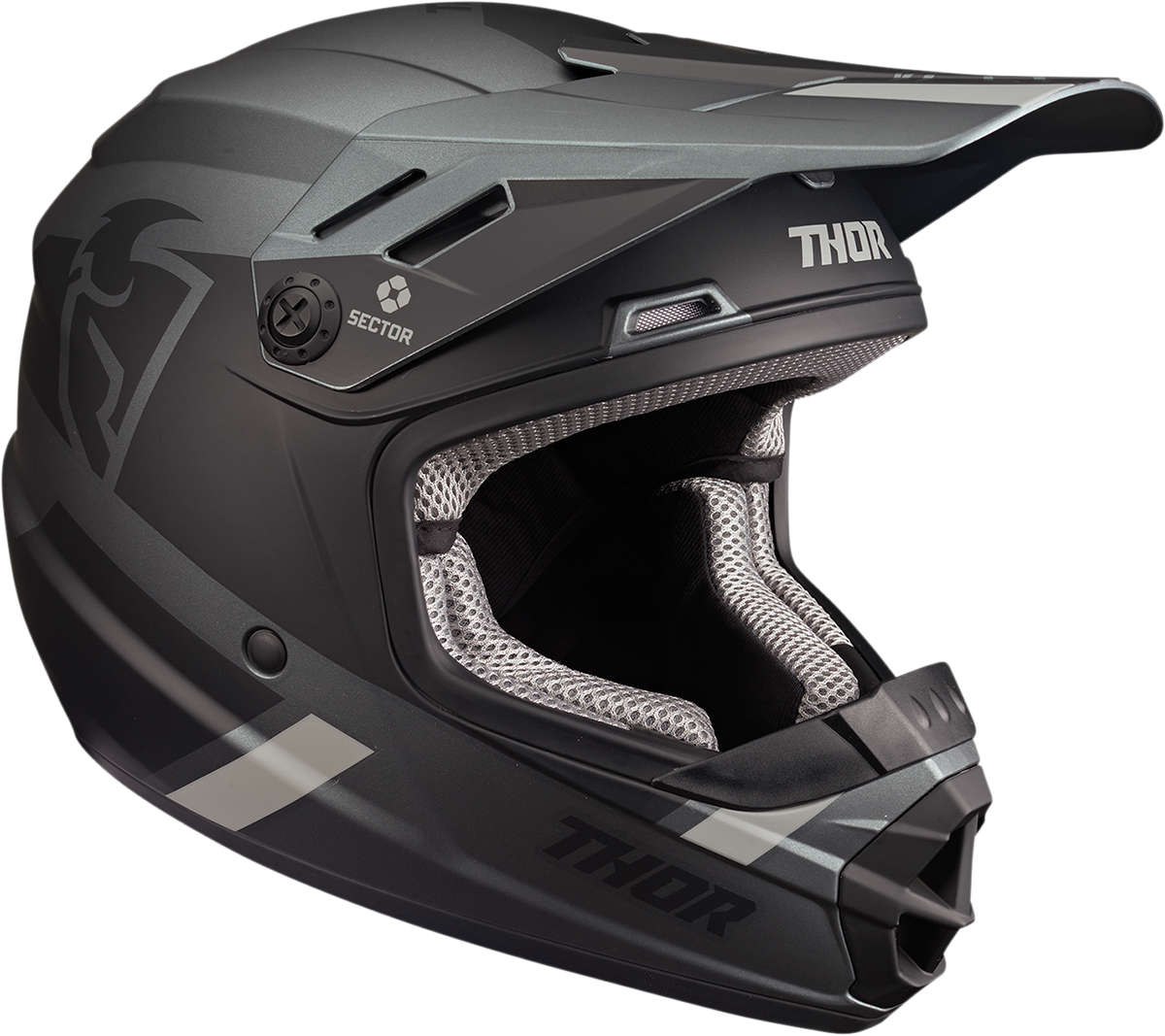 CASCO INFANTIL THOR SPLIT MIPS CROMO/NEGRO
