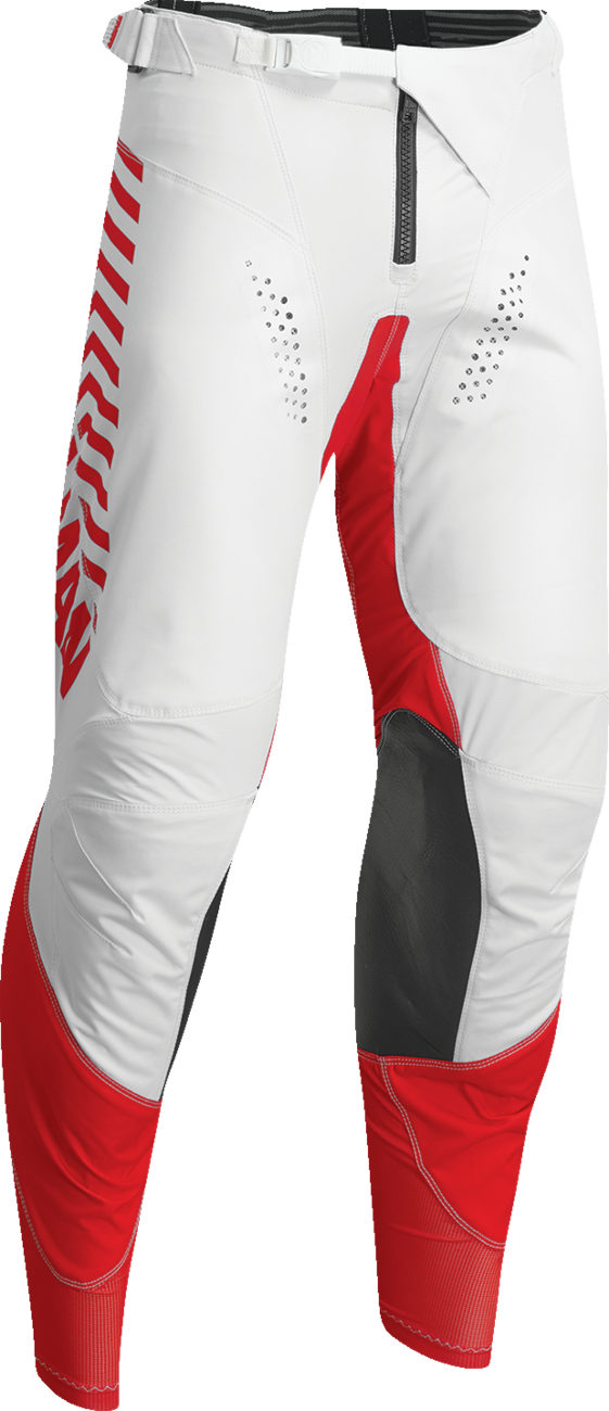PANTALON THOR DIFFR SLICE BLANCO/ROJO