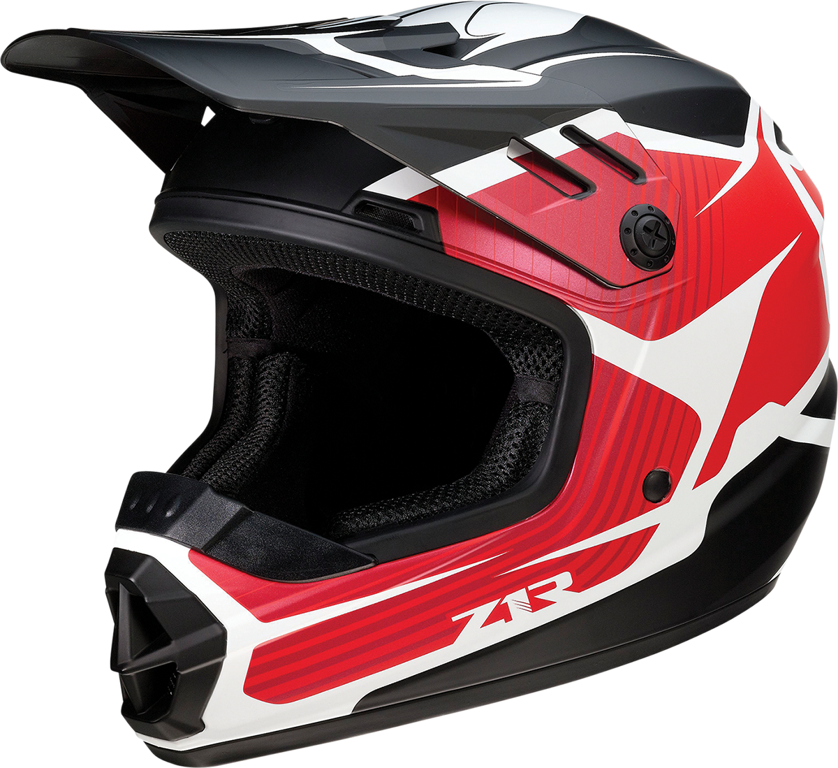 CASCO INFANTIL Z1R RISE FLAME ROJO