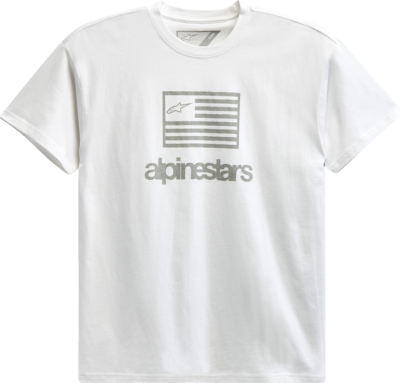 CAMISETA ALPINESTARS FLAG BLANCO