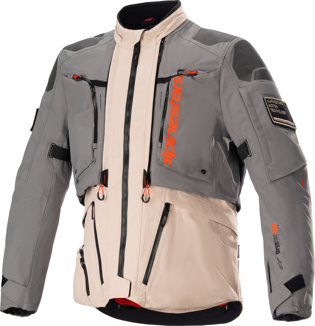 CHAQUETA ALPINESTARS AMT-10R DRYSTAR XF NEGRO GRIS
