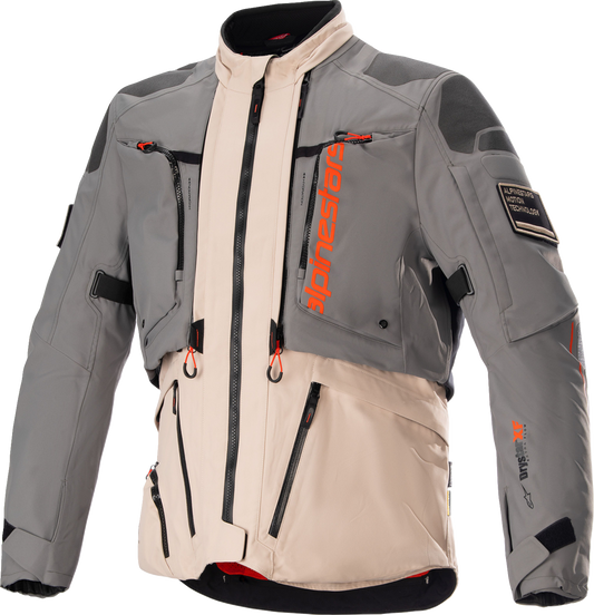 CHAQUETA ALPINESTARS AMT-10R DRYSTAR XF NEGRO GRIS