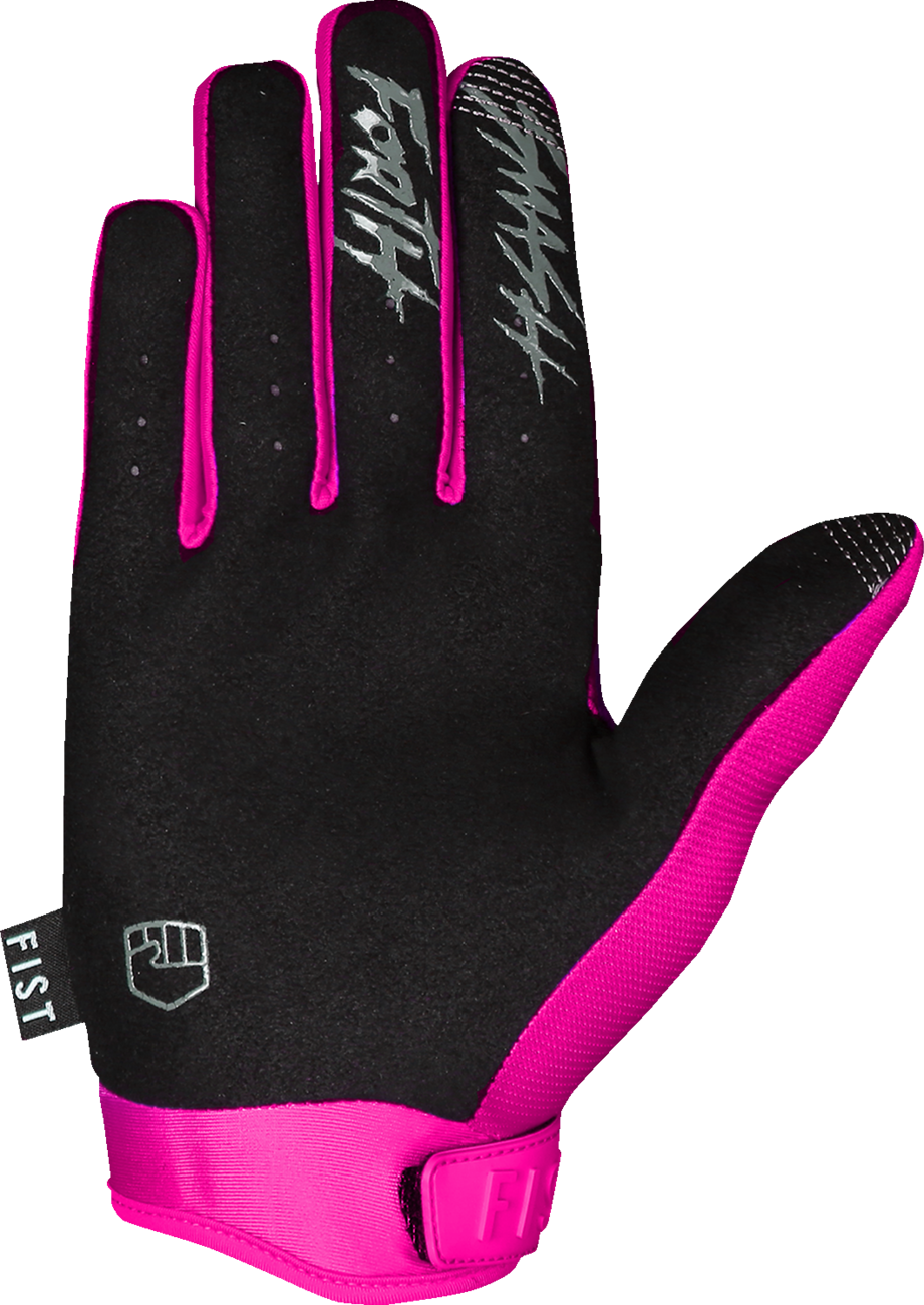 GUANTES FIST HANDWEAR YOUTH STRAPPED STOCKER ROSADO PARA NIÑO