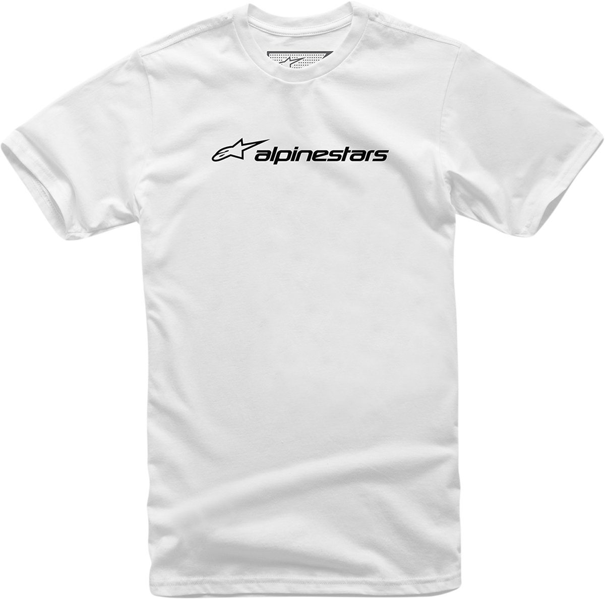 CAMISETA ALPINESTARS LINEAR BLANCO/NEGRO