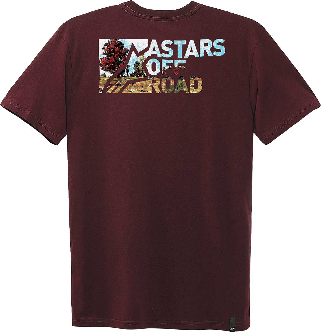 CAMISETA ALPINESTARS PAINTED MARRÓN