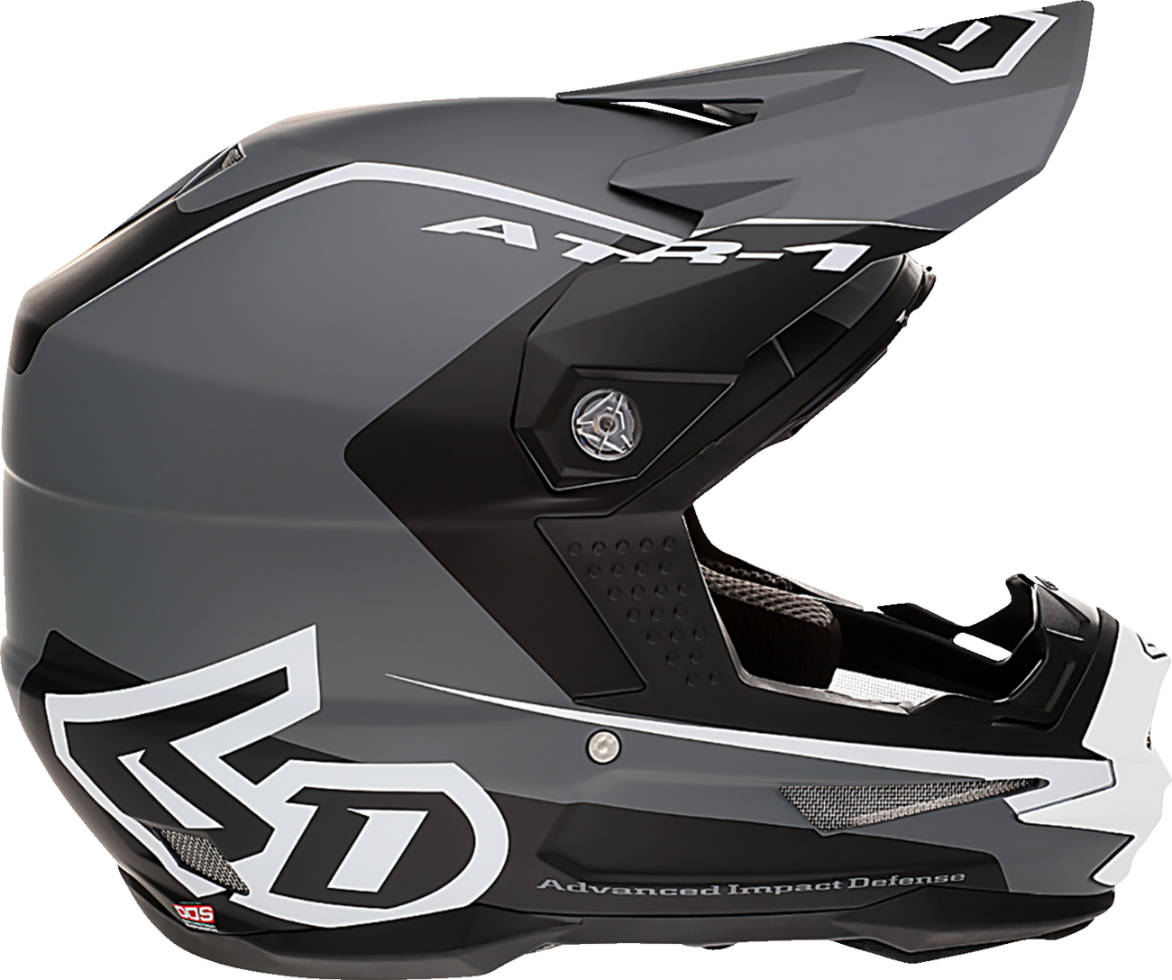 CASCO PARA MOTOCICLETA 6D HELMETS ATR1 STEALTH BLANCO