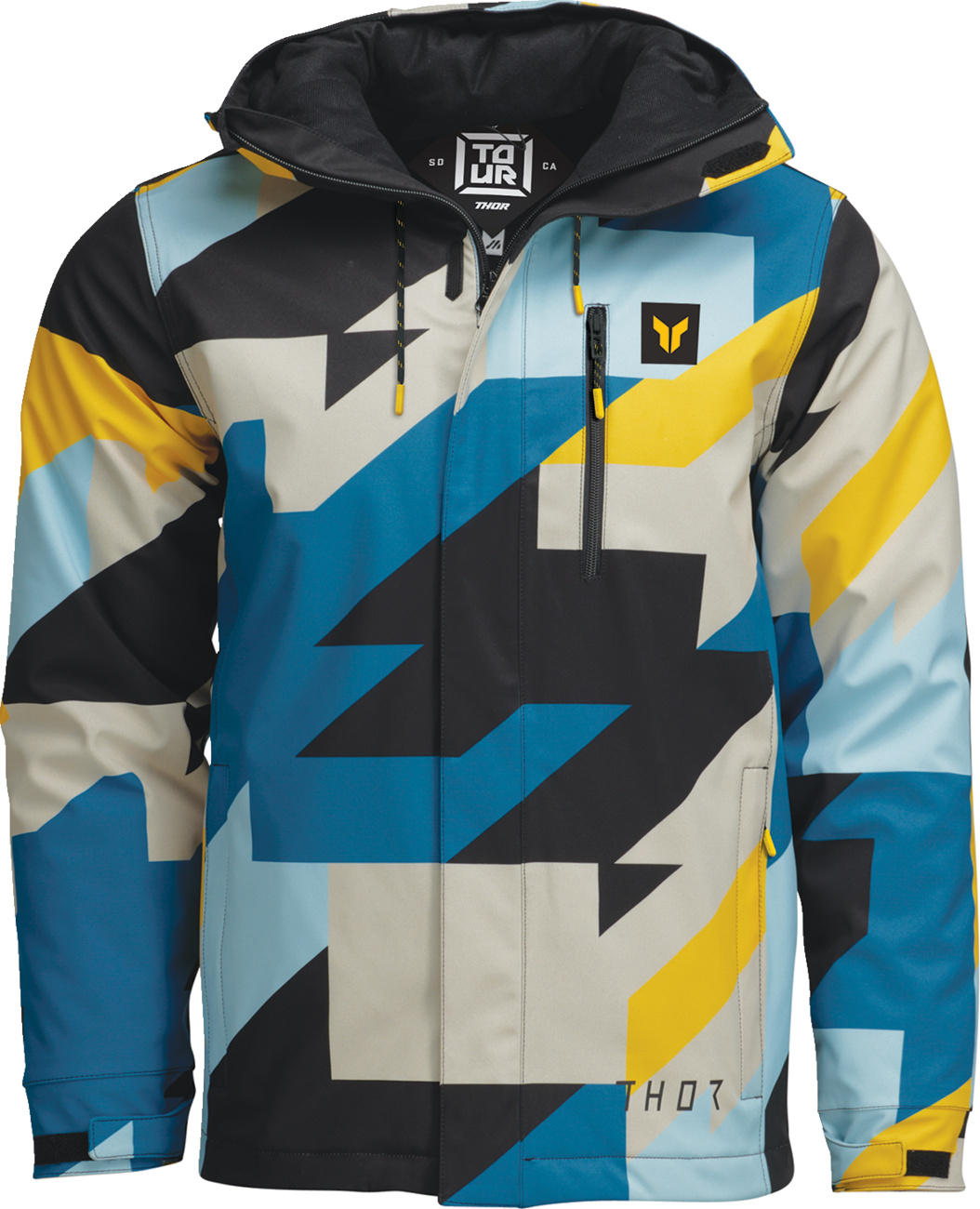 CHAQUETA THOR BRAVE TOUR AZUL/AMARILLO