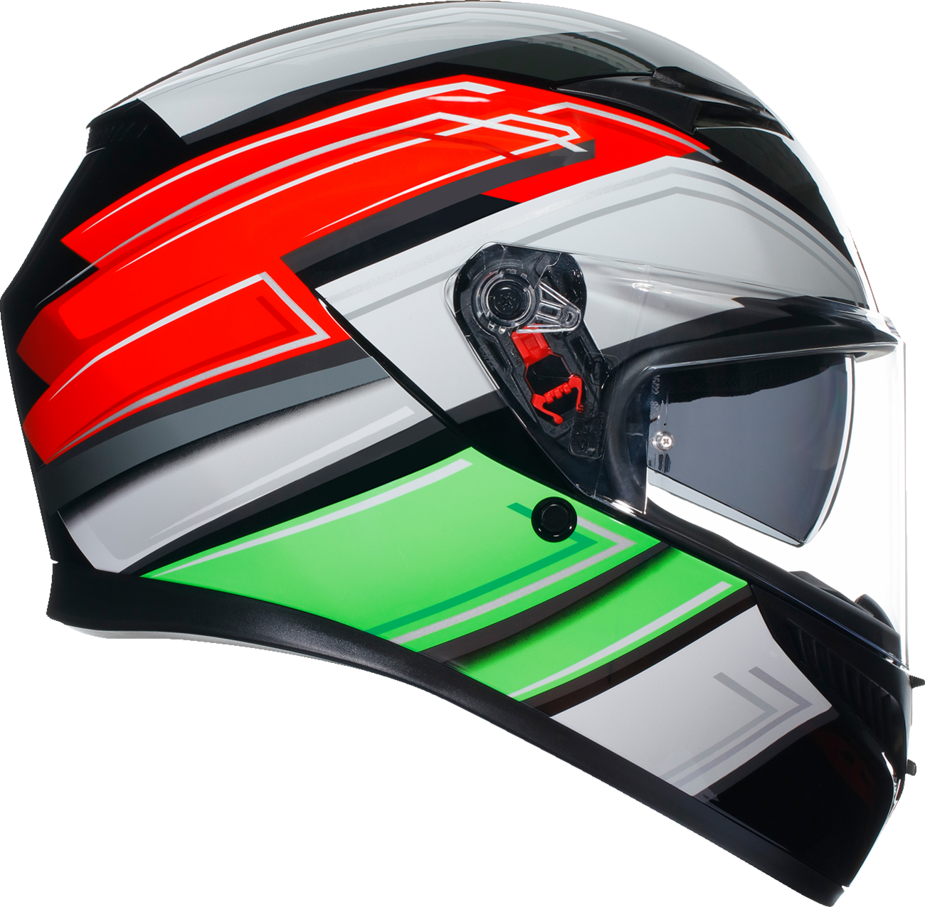 CASCO INTEGRAL AGV K3 WING NEGRO/ITALIA