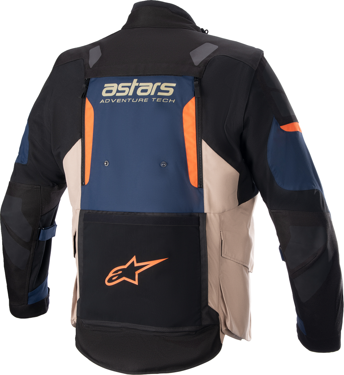 CHAQUETA ALPINESTARS HALO DRYSTAR AZUL NEGRO NARANJA