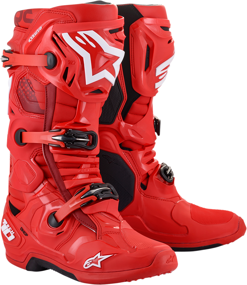 BOTAS ALPINESTARS TECH 10 ROJAS