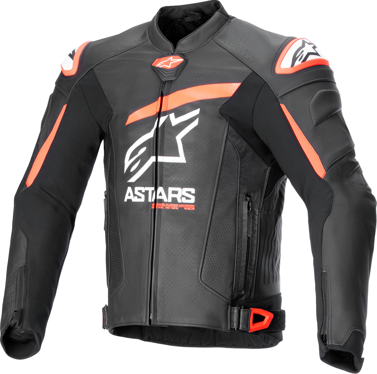 CHAQUETA ALPINESTARS GP PLUS R V4 FLUJO DE AIRE NEGRO/ROJO/BLANCO