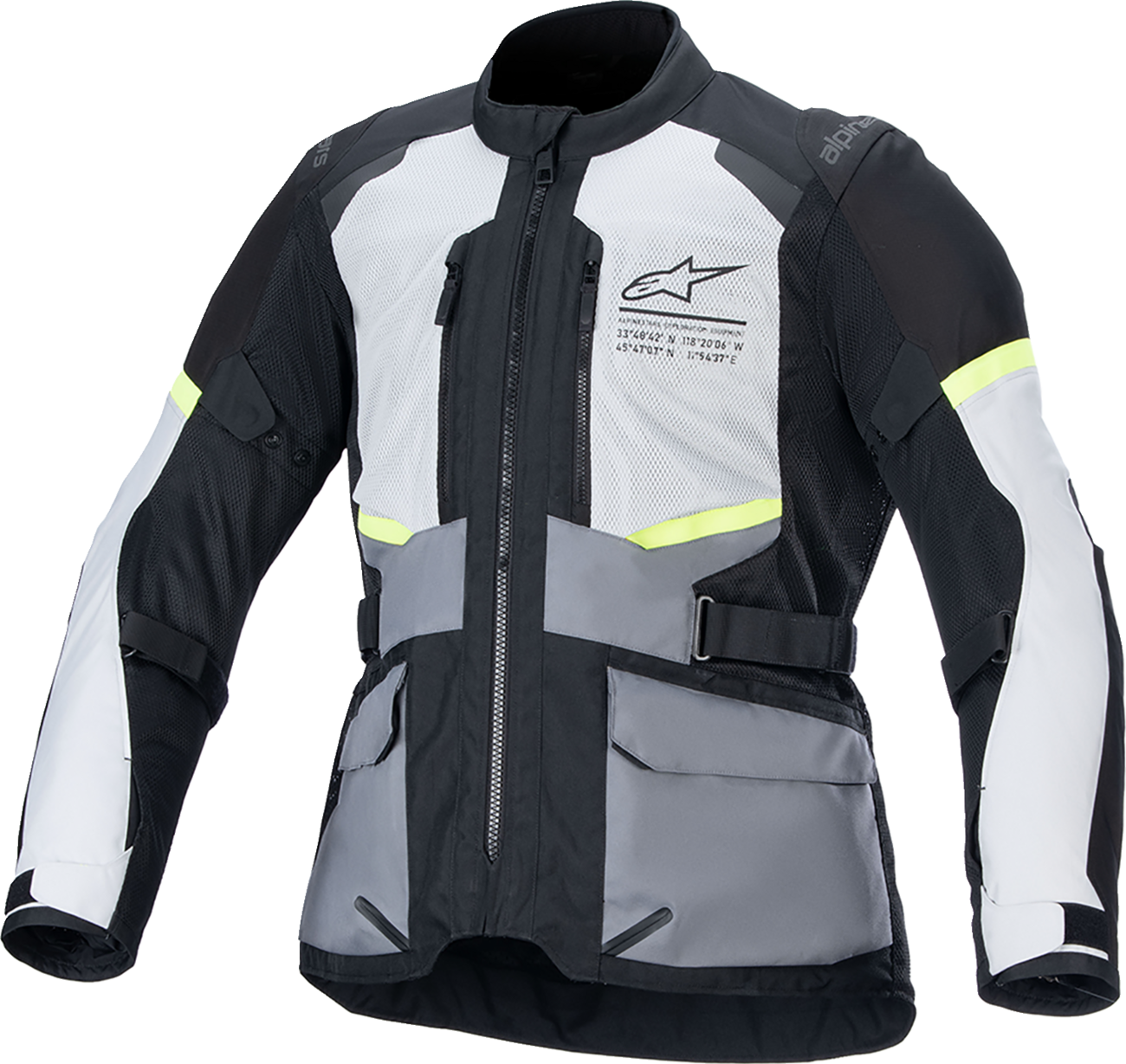 CHAQUETA ALPINESTARS ANDES AIR DRYSTAR GRIS/NEGRO