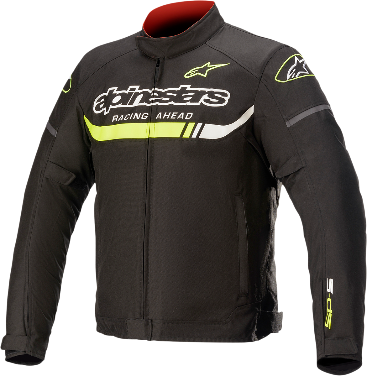 CHAQUETA IMPERMEABLE ALPINESTARS T-SPS IGNITION NEGRO/AMARILLO
