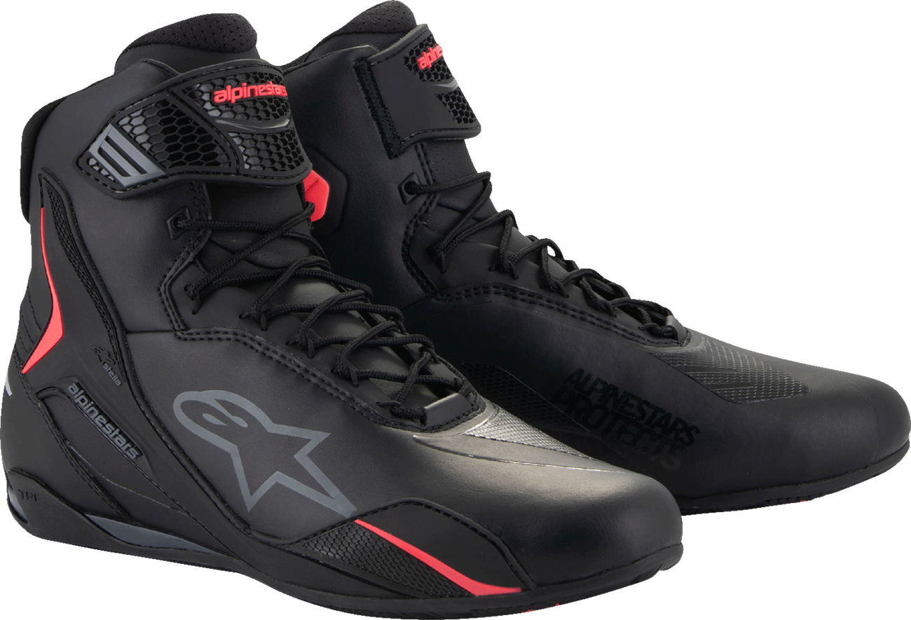 BOTINES ALPINESTARS STELLA FASTER-4 NEGRO/ROSA PARA DAMA