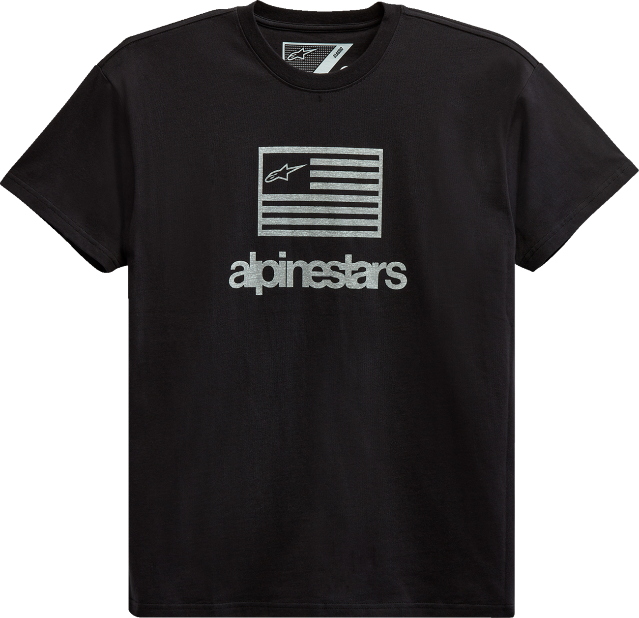 CAMISETA ALPINESTARS FLAG NEGRO
