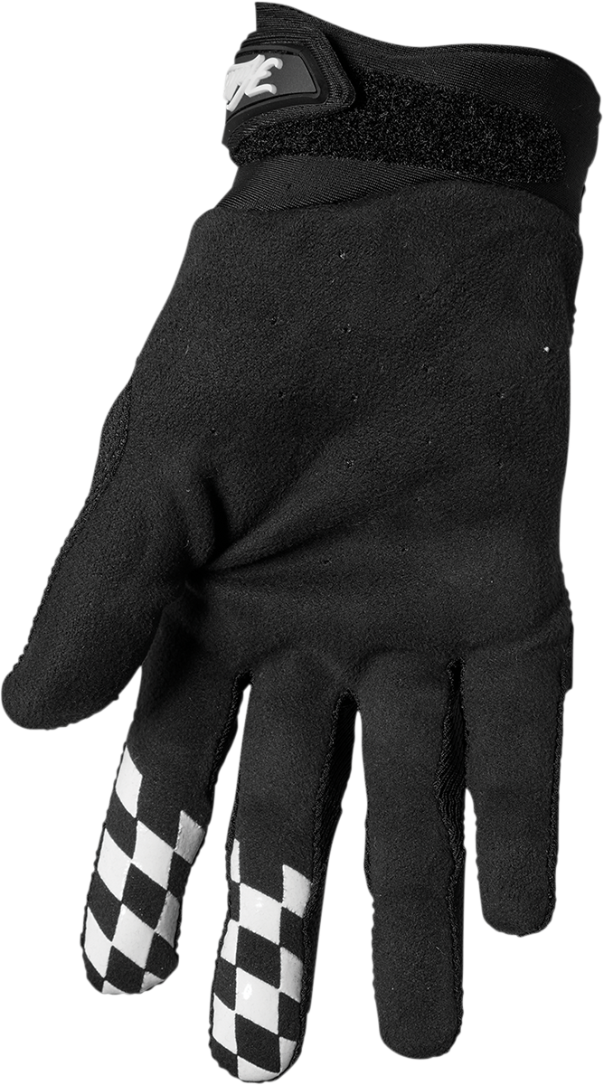 GUANTES THOR HALLMAN DIGIT NEGRO/BLANCO