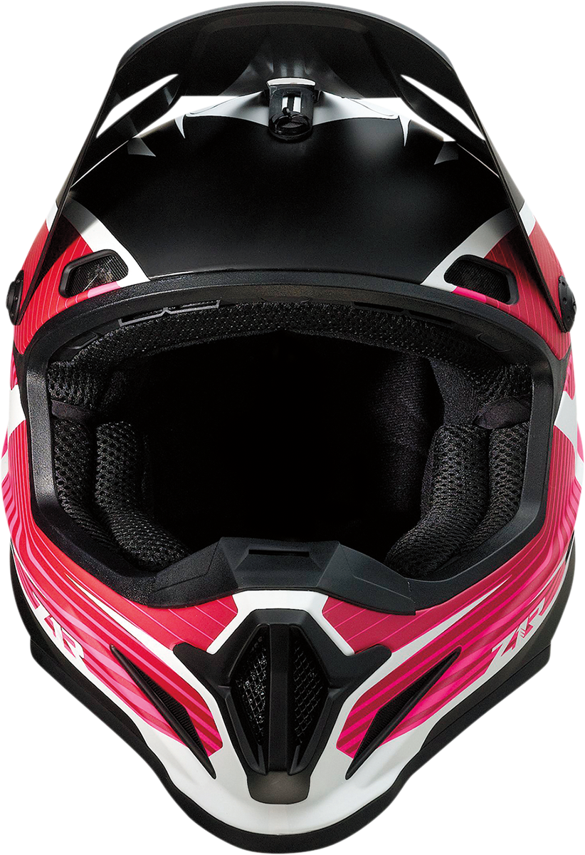 CASCO INTEGRAL Z1R RISE FLAME ROSA