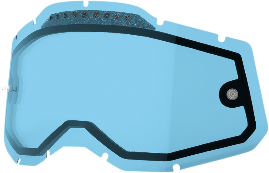 GAFAS 100% ACCURI 2/RACECRAFT 2/STRATA 2 LENTE DE DOBLE PANE CON VENTILACIÓN ANTI-EMPAÑANTE