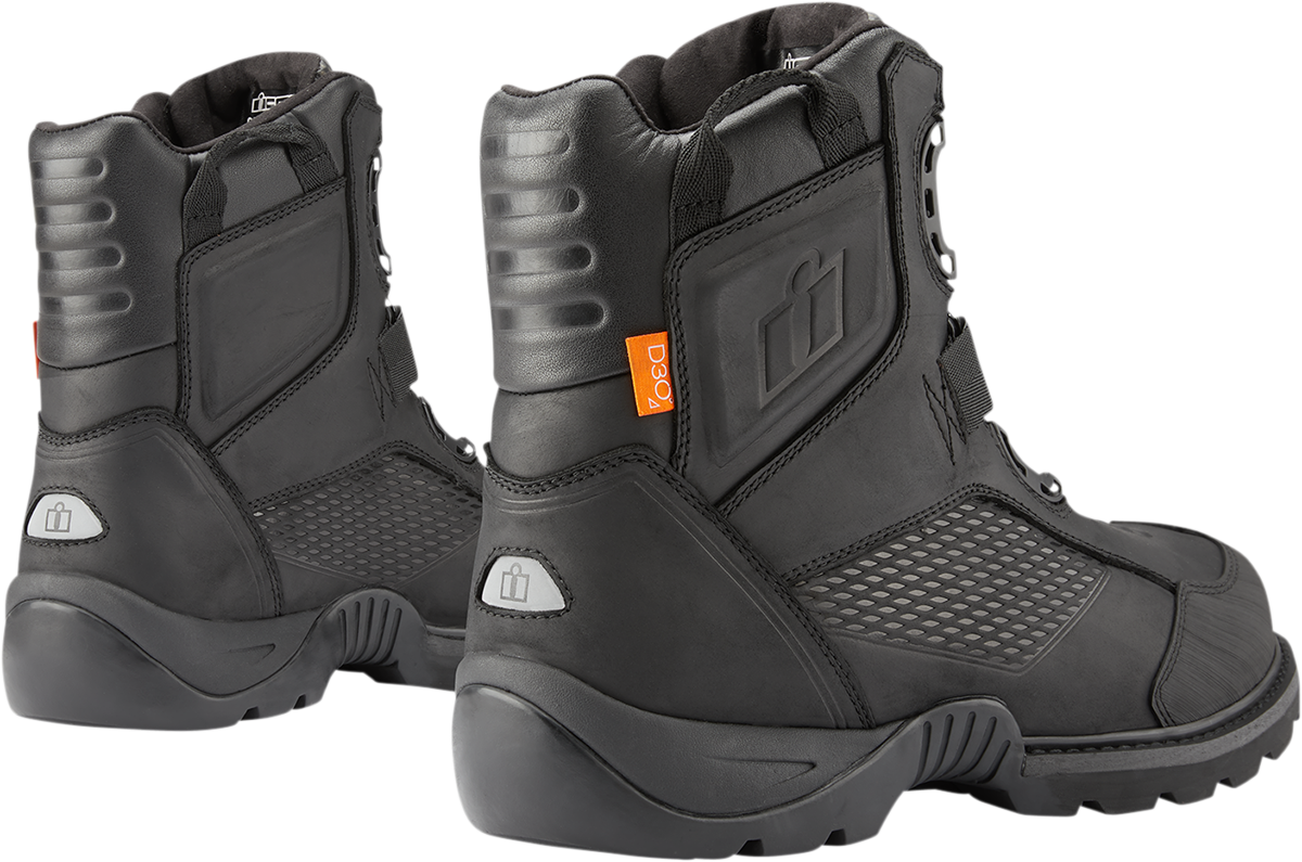 BOTAS ICON STORMHAWK NEGRO