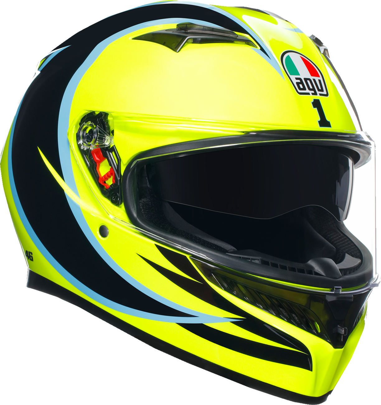 CASCO AGV K3 ROSSI PHILLIP ISLAND 2005 BLANCO