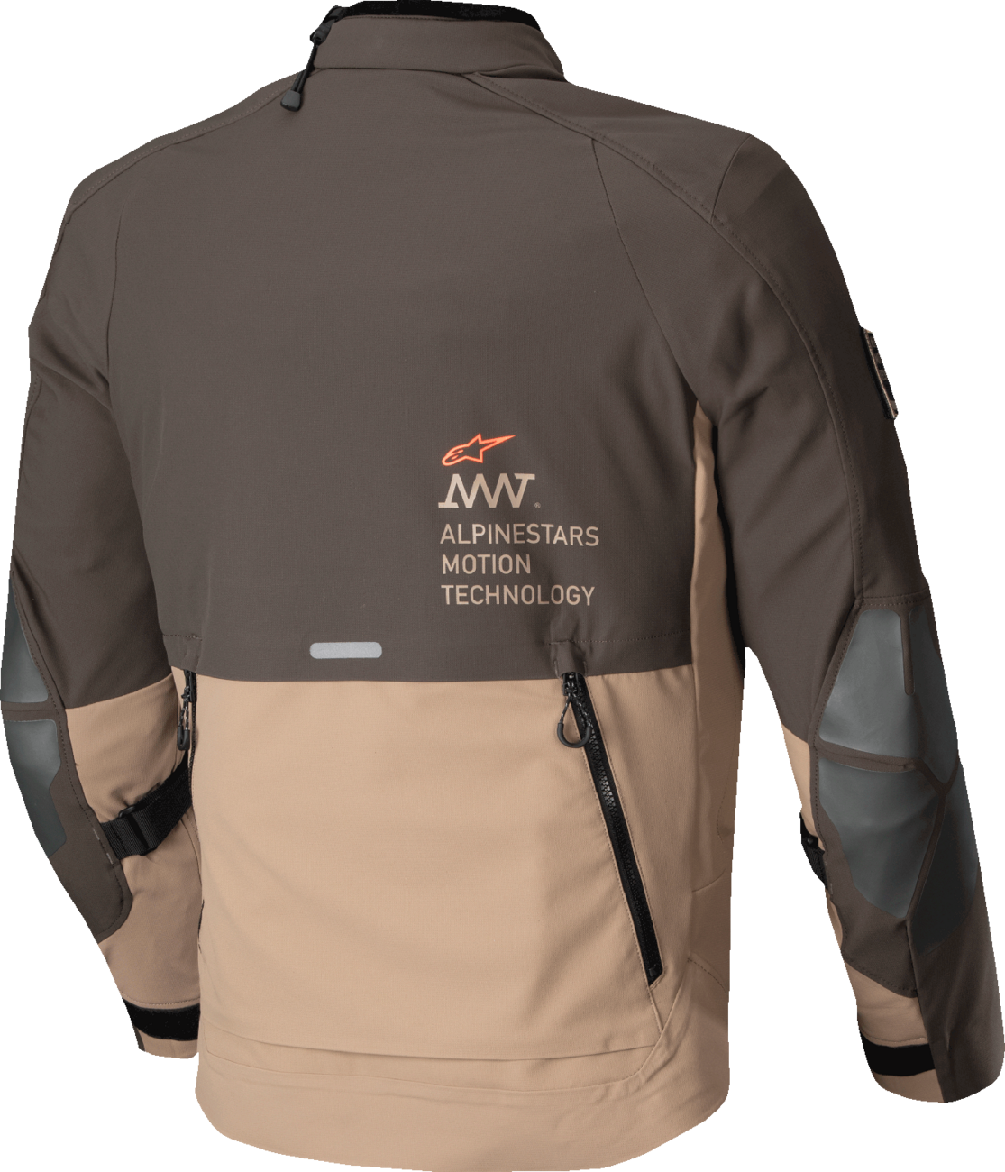 CHAQUETA ALPINESTARS AMT-8 STRETCH DRYSTAR XF MARRÓN OSCURO/CAQUI OSCURO