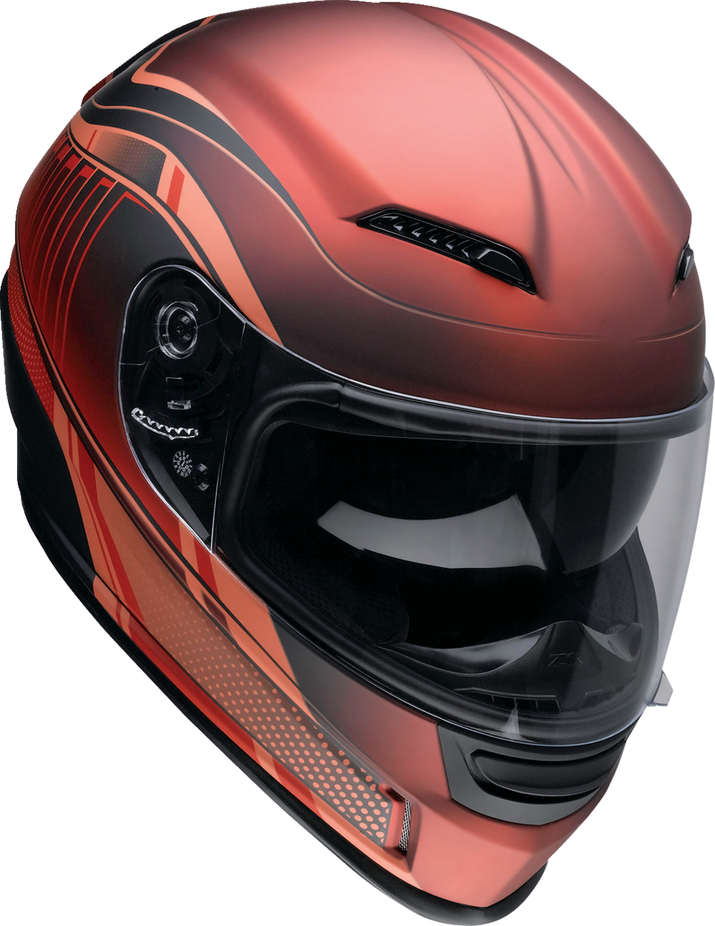CASCO INTEGRAL Z1R JACKAL DARK MATTER ROJO