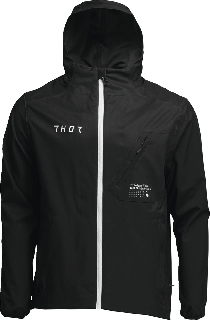 CHAQUETA THOR UNIT LIGHT SHELL NEGRO