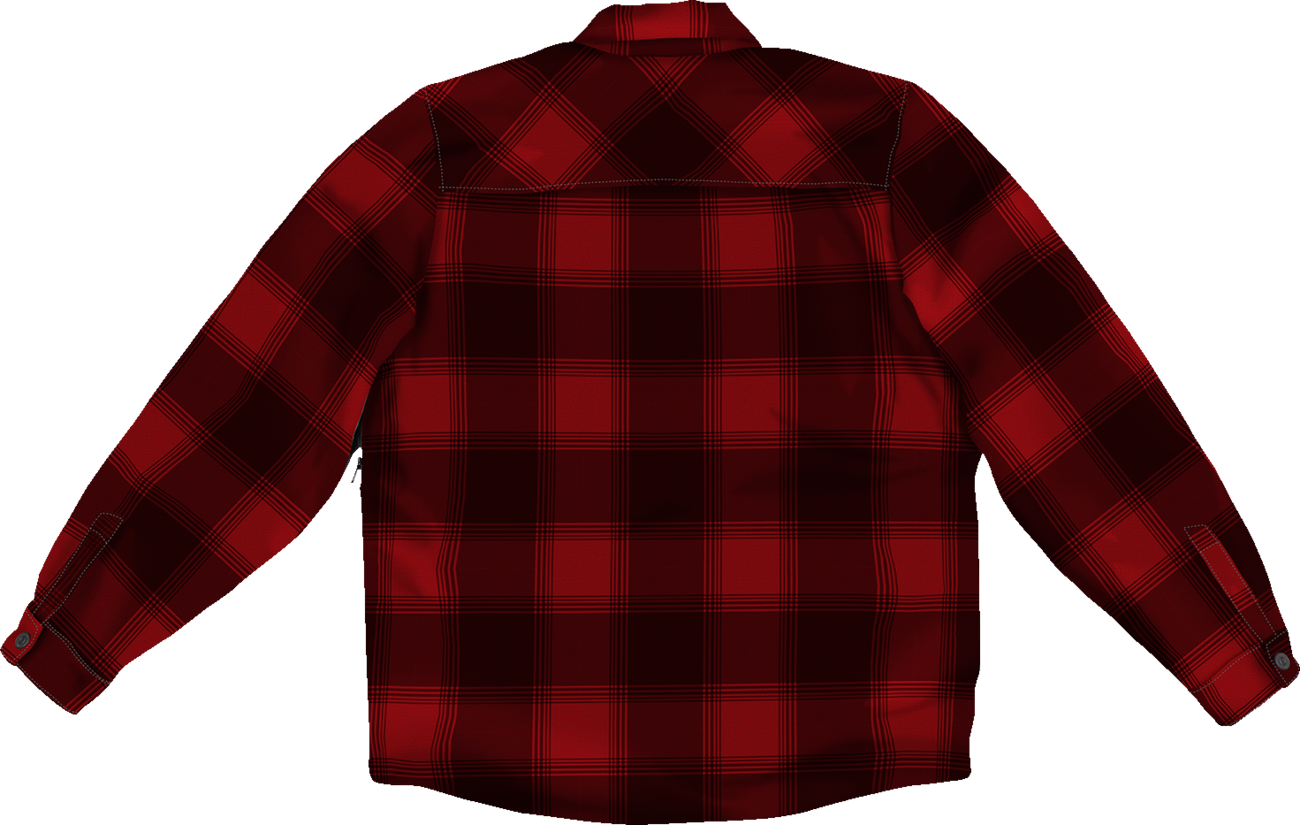CHAQUETA ICON FALLBLOCK CX FLANNEL ROJO