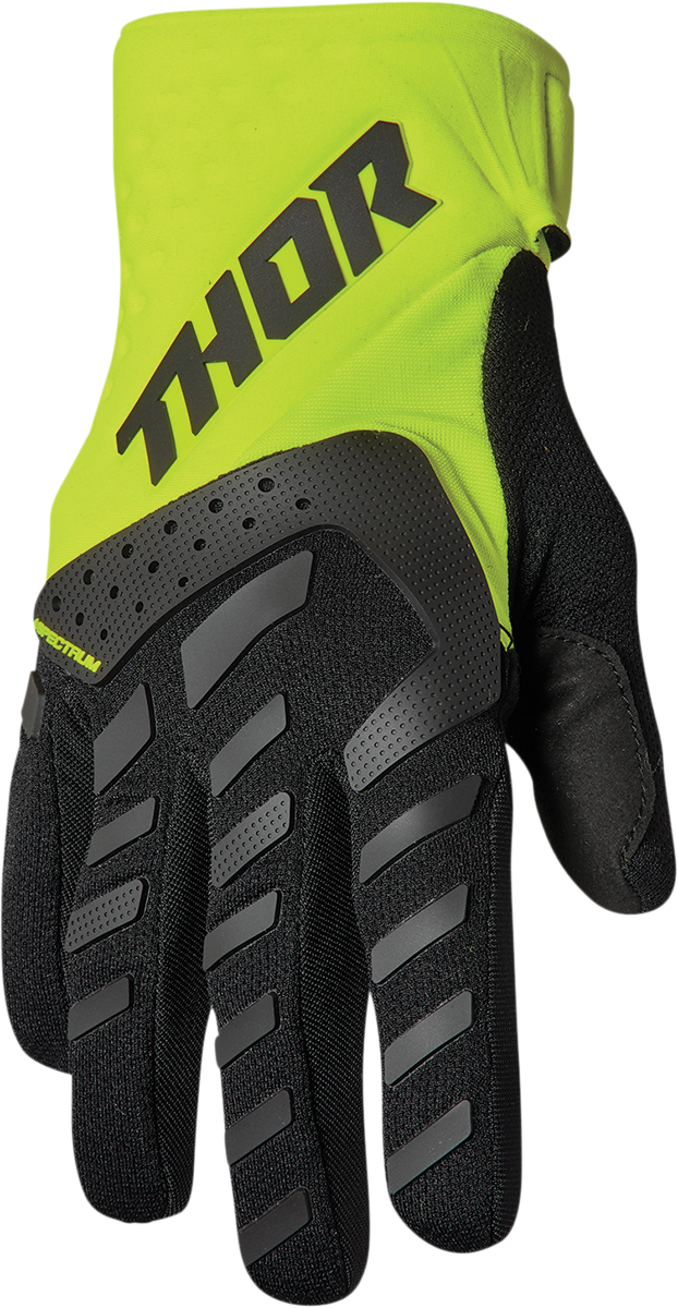 GUANTES THOR SPECTRUM YOUTH NEGRO/CYAN PARA NIÑO