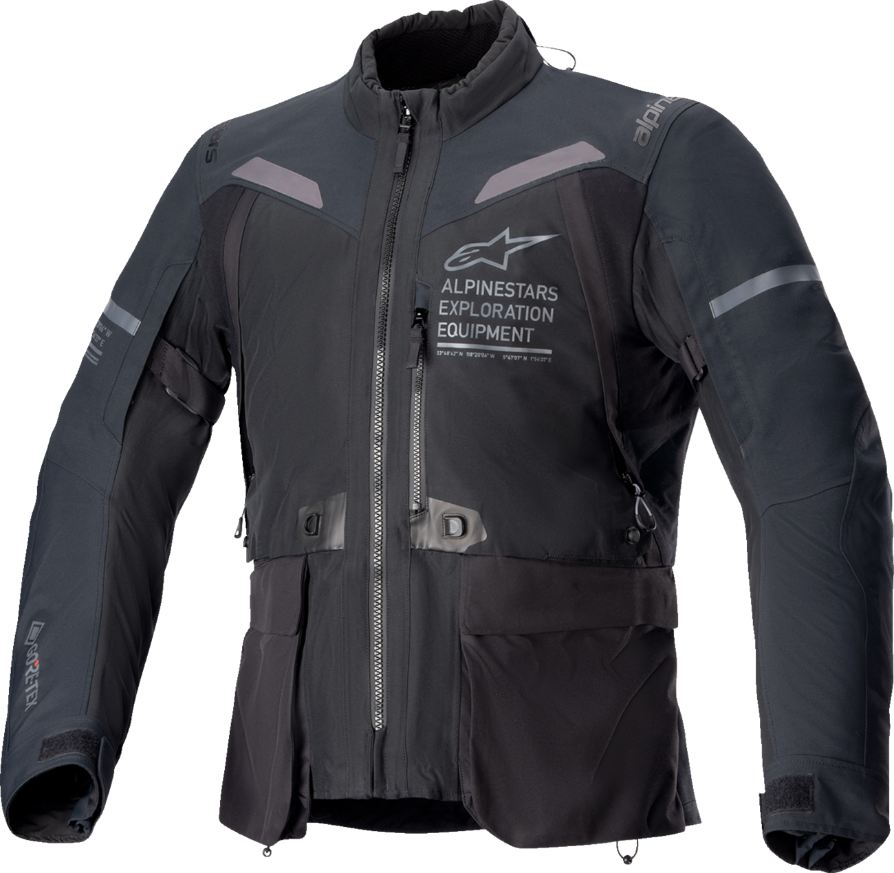 CHAQUETA ALPINESTARS ST-7 2L GORE-TEX NEGRO/GRIS